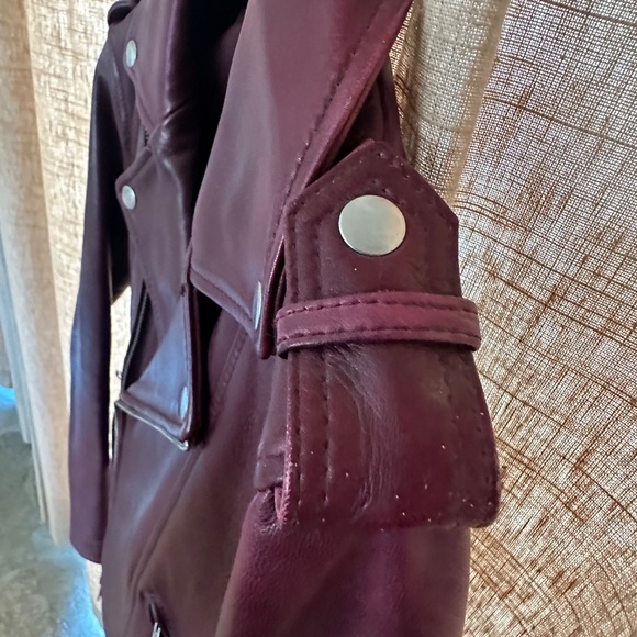 Maje Leather Moto - Picture 3 of 7